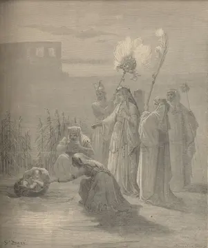Moses in the Bulrushes