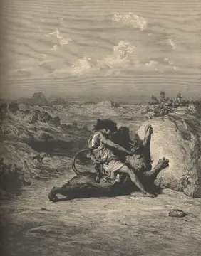 Samson Slaying the Lion