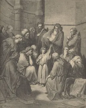 Jesus Questioning the Doctors